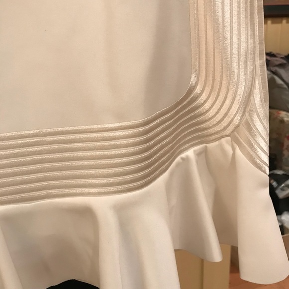 Robert Rodriguez Quorra Embroidery White Skirt 4 - Picture 4 of 6